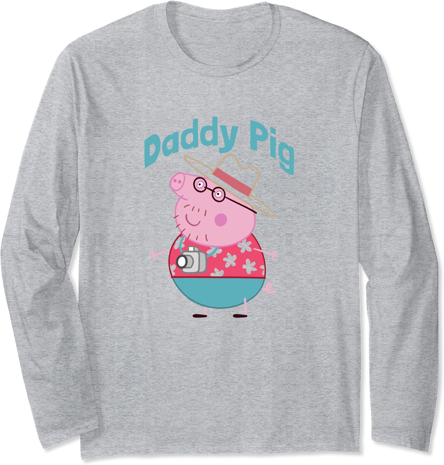 Peppa Pig Daddy Pig Long Sleeve TShirt Amazon.co.uk Fashion